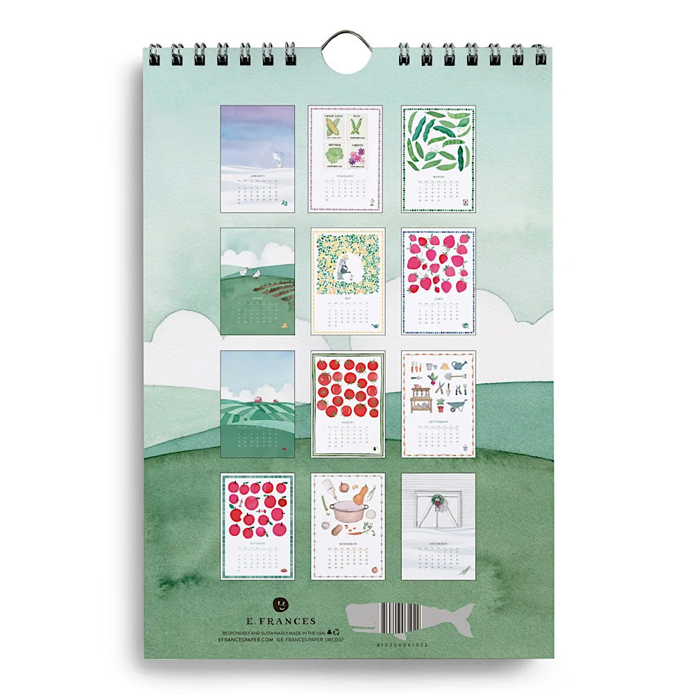 E. Frances 2027 Calendar - A Year in the Garden Wall