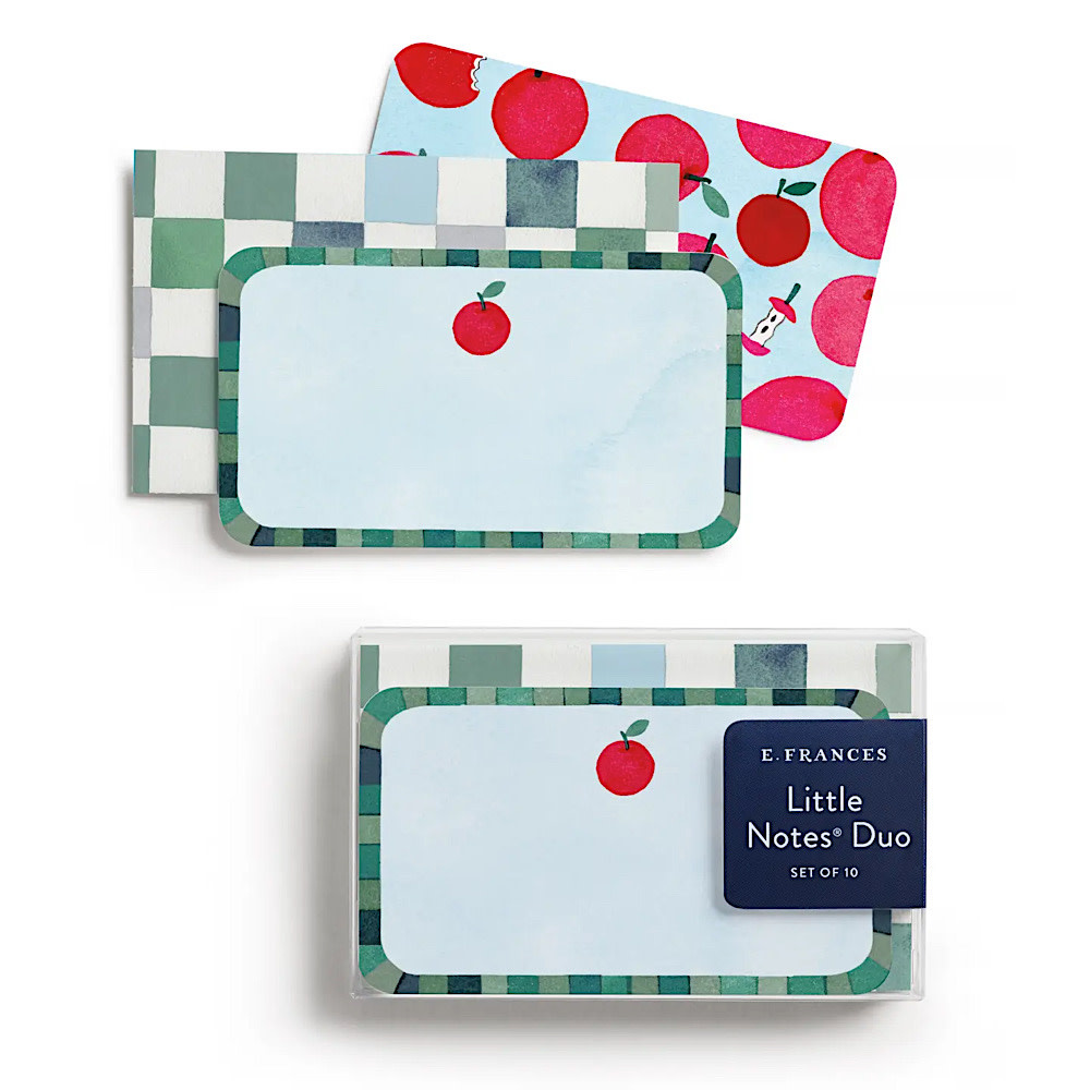 E. Frances Little Notes Duo Set - Apple