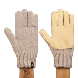 Upstate Stock Upstate Stock Merino Wool Glove w/ Deer Skin - Hemp