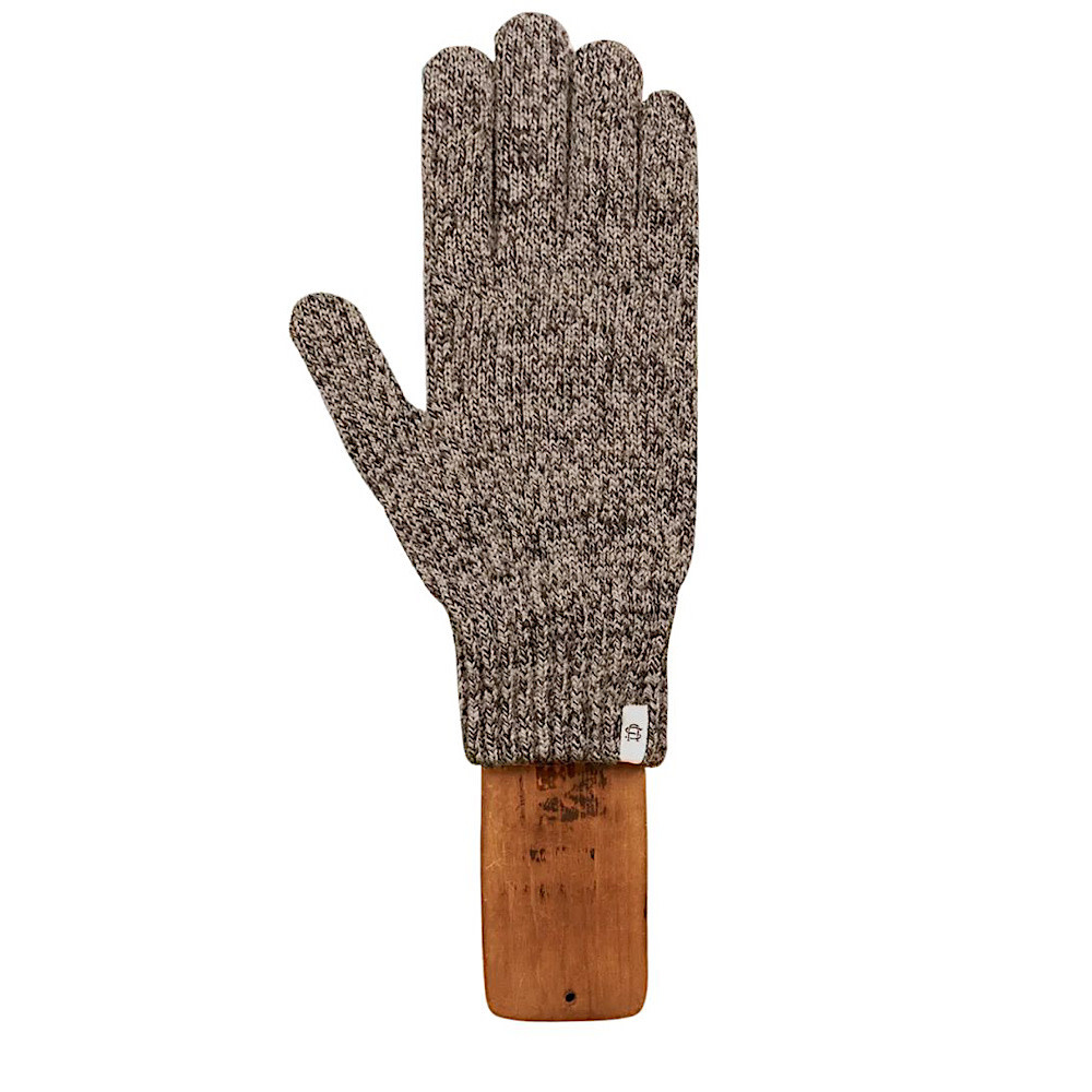 Upstate Stock Upcycled Wool Glove - Charcoal Melange