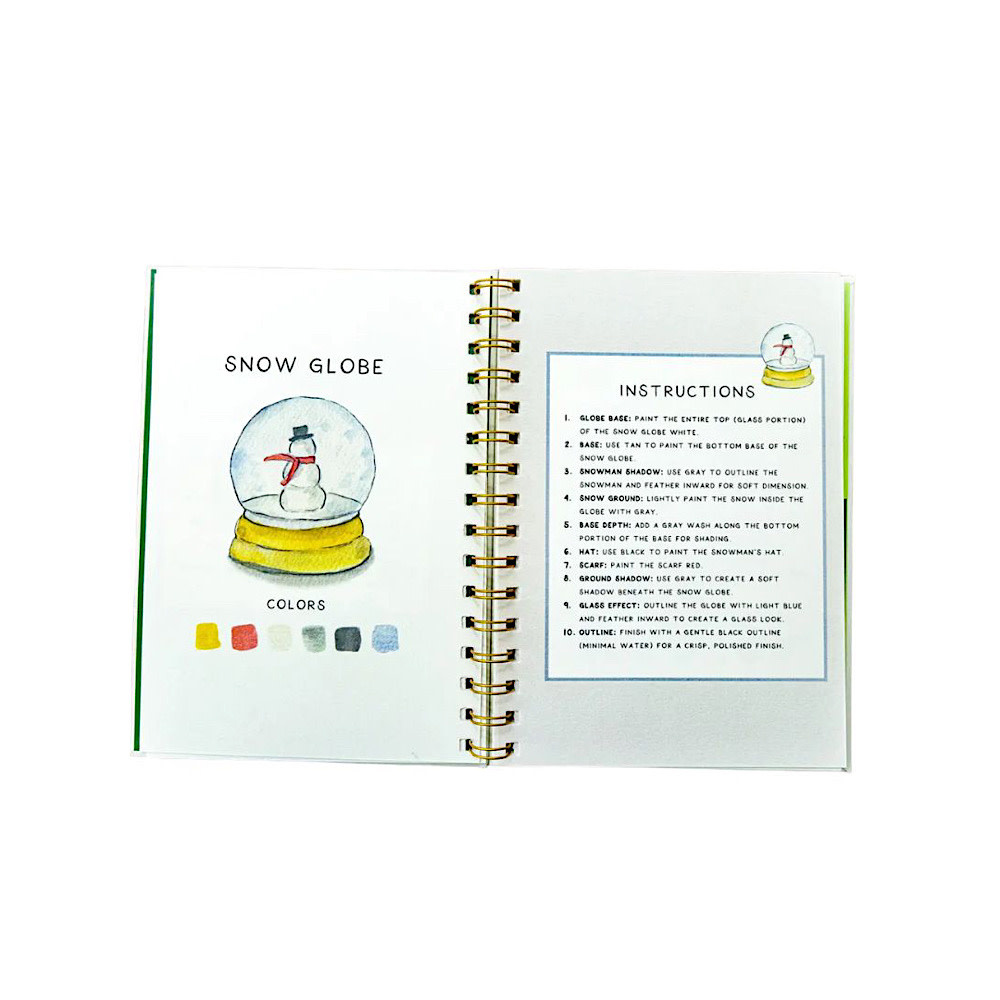 Emmy + Olly Watercolor Workbook - Holiday