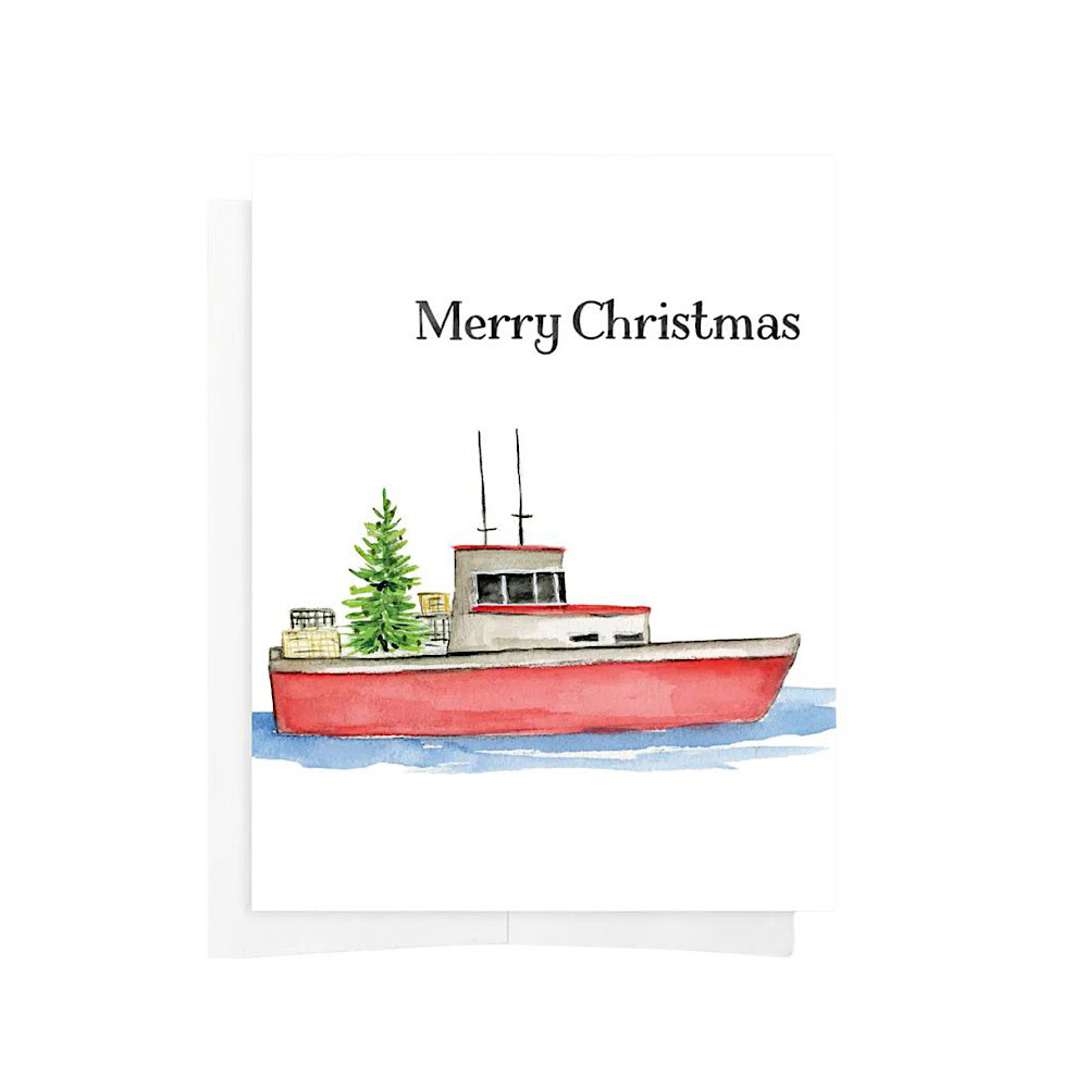 Emmy+Olly Emmy+Olly Lobster Christmas Card - Box Set of 6