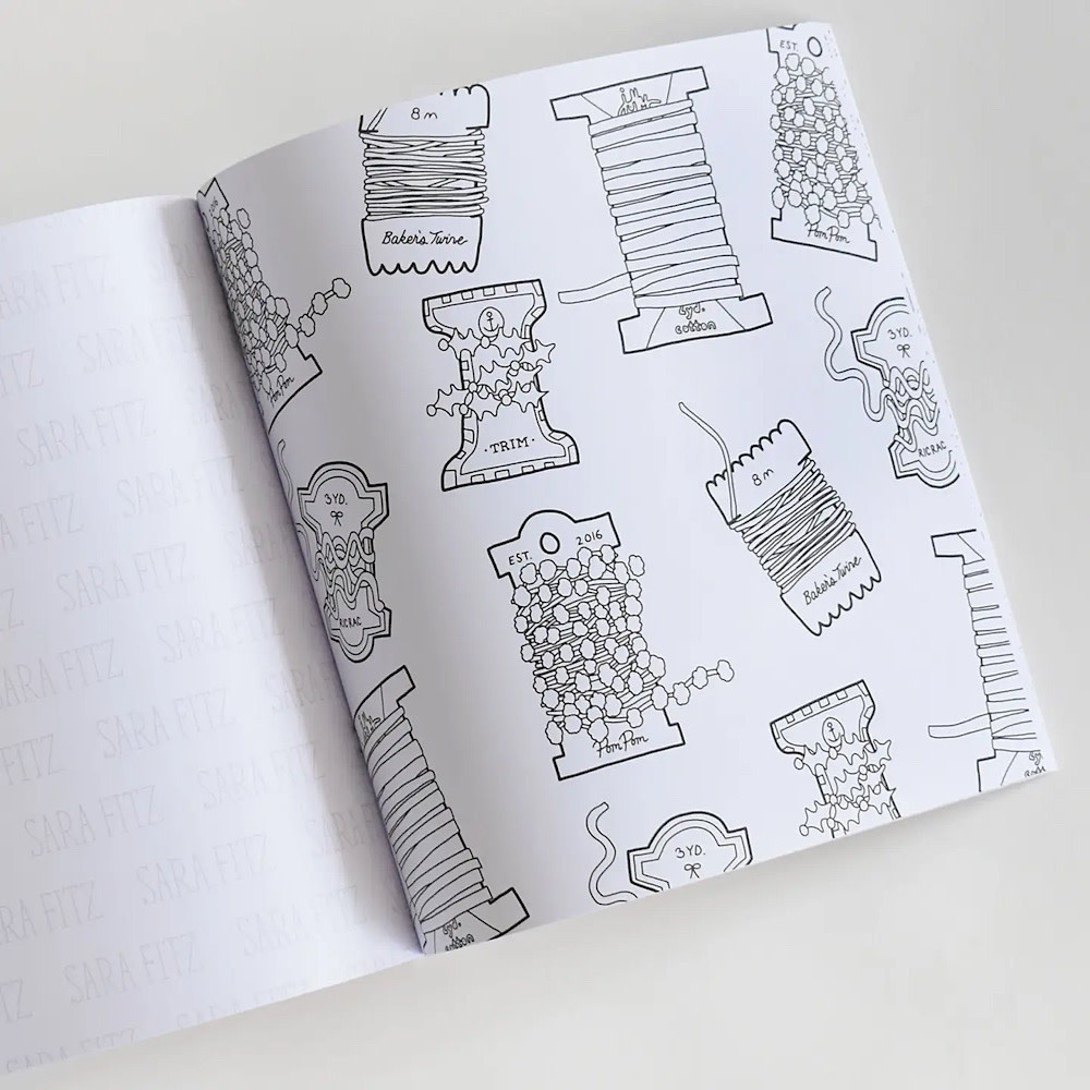 Sara Fitz Coloring Book - Holiday