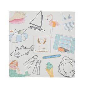 Sara Fitz Sara Fitz Coloring Book - Seaside