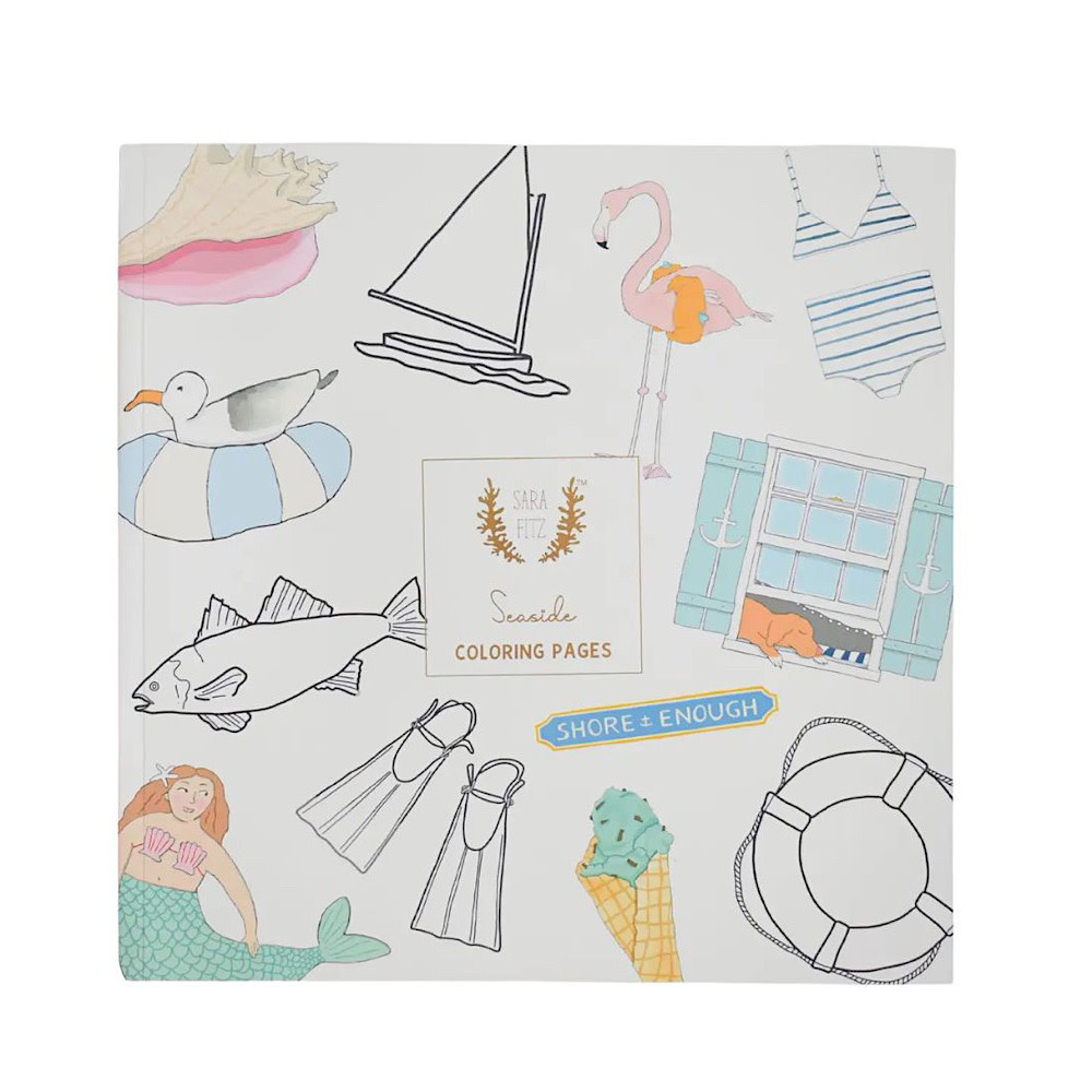 Sara Fitz Coloring Book - Seaside