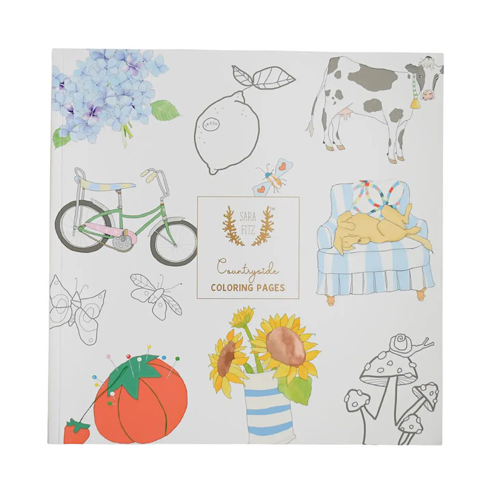 Sara Fitz Coloring Book - Countryside