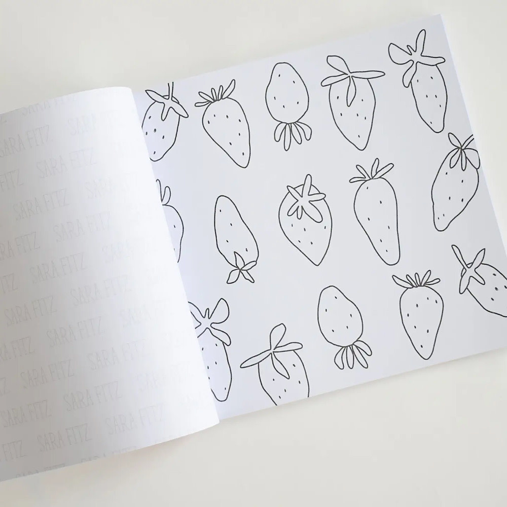 Sara Fitz Coloring Book - Countryside