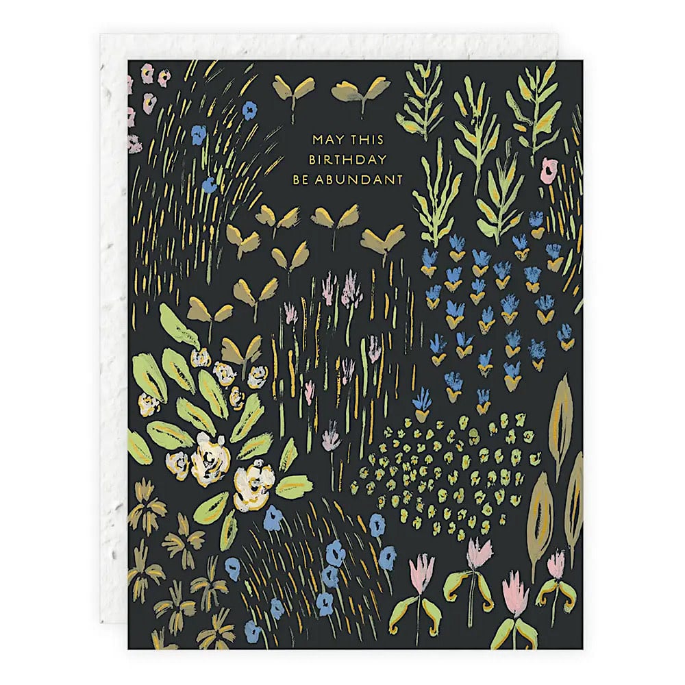 Seedlings Seedlings - Abundant Garden Birthday Card