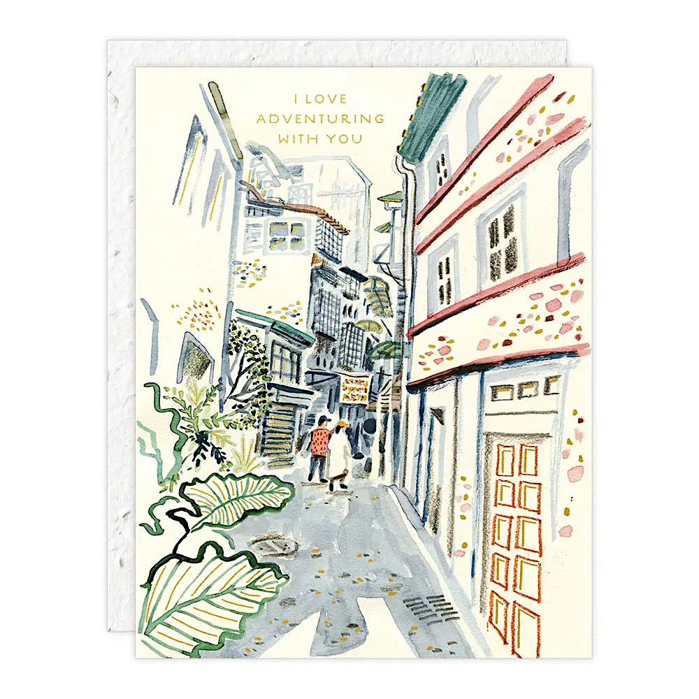 Seedlings - Adventuring with You Card