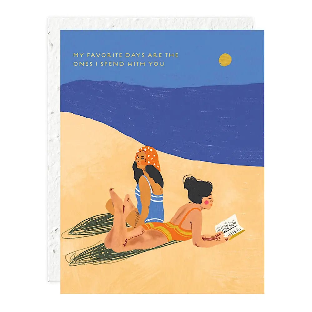 Seedlings Seedlings - Beach Girls Favorite Days Card