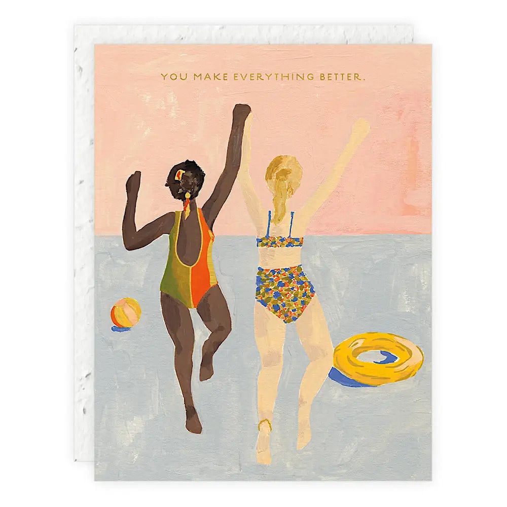 Seedlings Seedlings - BFFs Everything Better Friendship Card