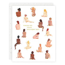 Seedlings Seedlings - Birthday Suit Card