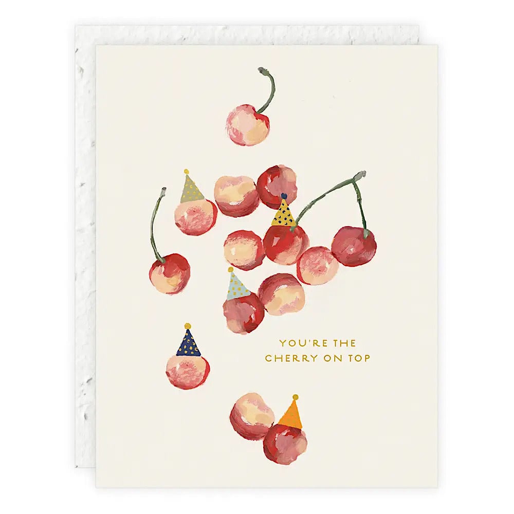 Seedlings Seedlings - Cherry on Top Birthday Card