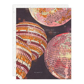 Seedlings Seedlings - Disco Birthday Party Card