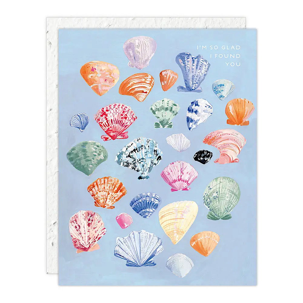 Seedlings - Shells Love Card