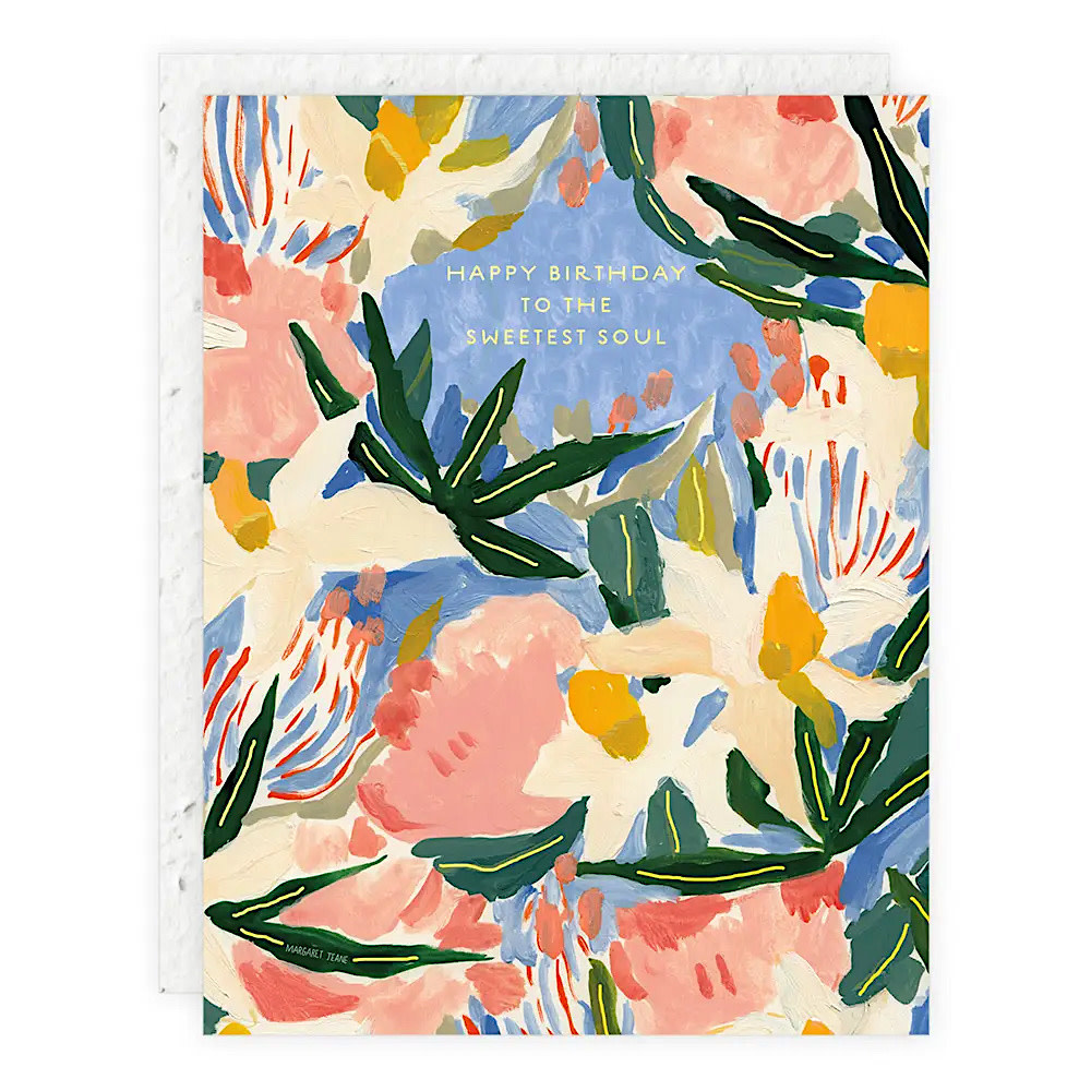 Seedlings - Sweetest Soul Birthday Card