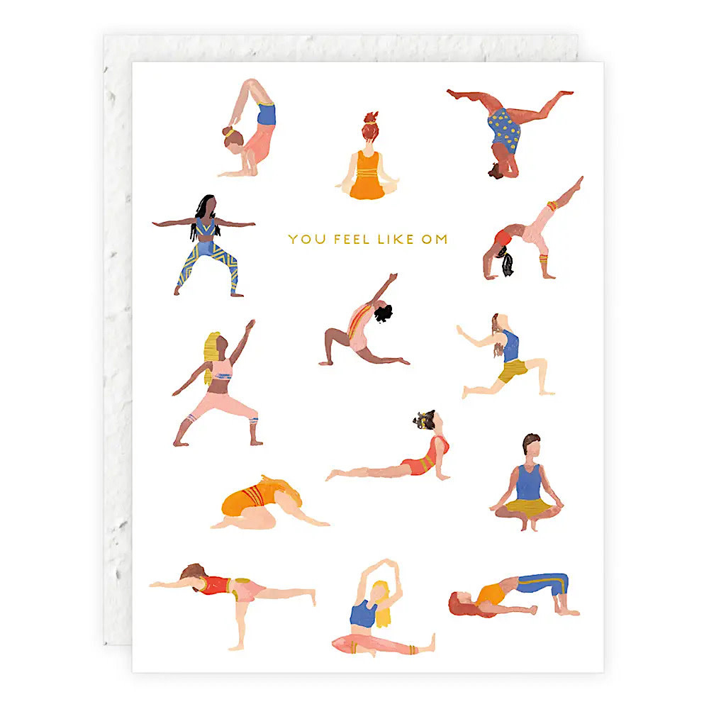 Seedlings - You Feel Like Om Card