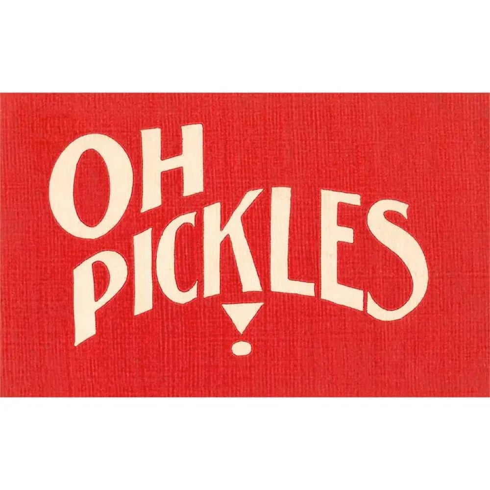  Postcard SQ-142 - Oh Pickles
