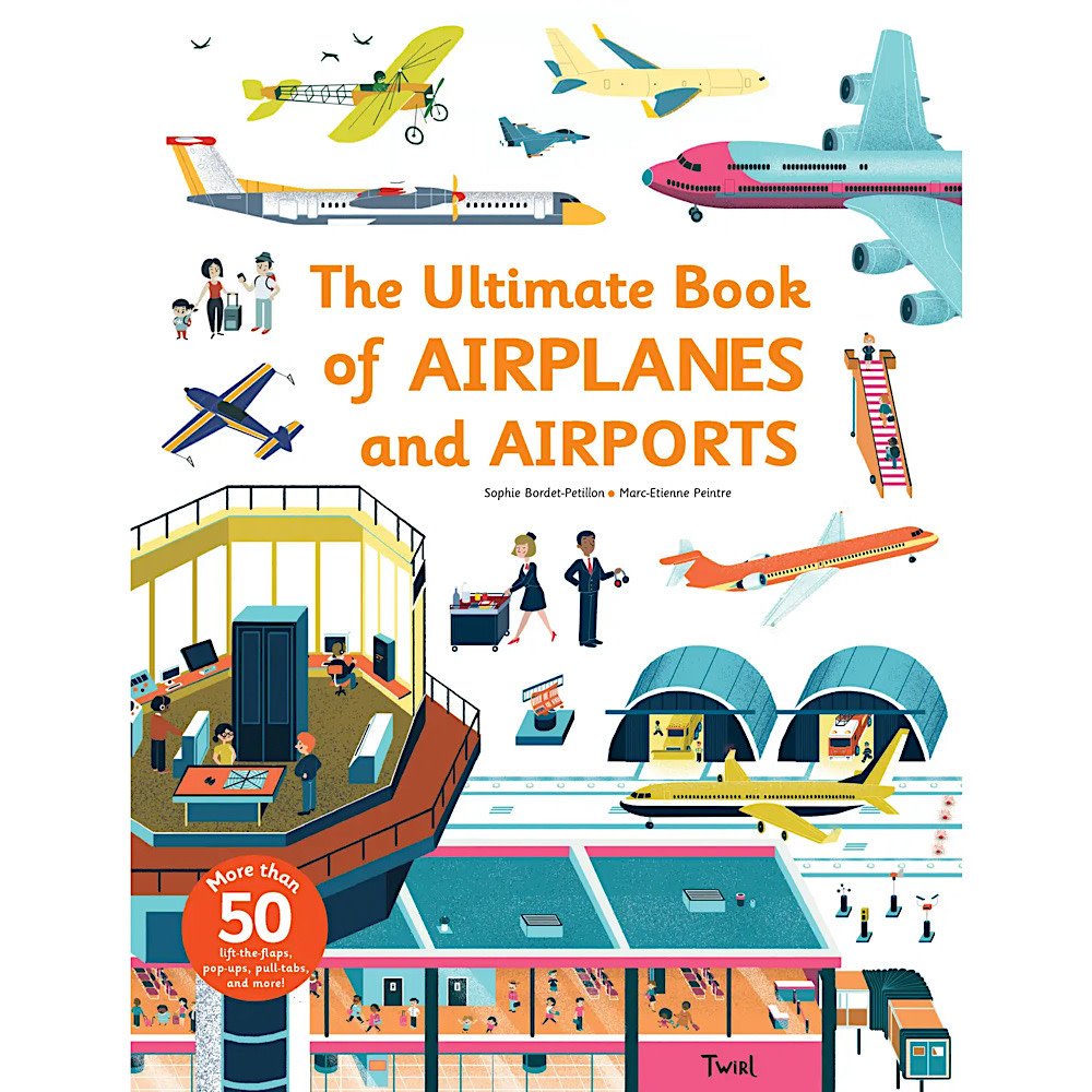 Chronicle Ultimate Book of Airplanes and Airports Hardcover Book