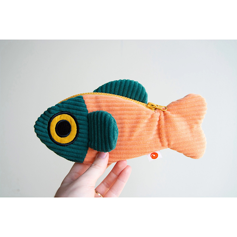  Curlworks Fish Bag - Lavender/Sage