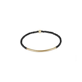 ENewton ENewton Gemstone Bracelet - Bliss Bar - Faceted Hematite 2mm