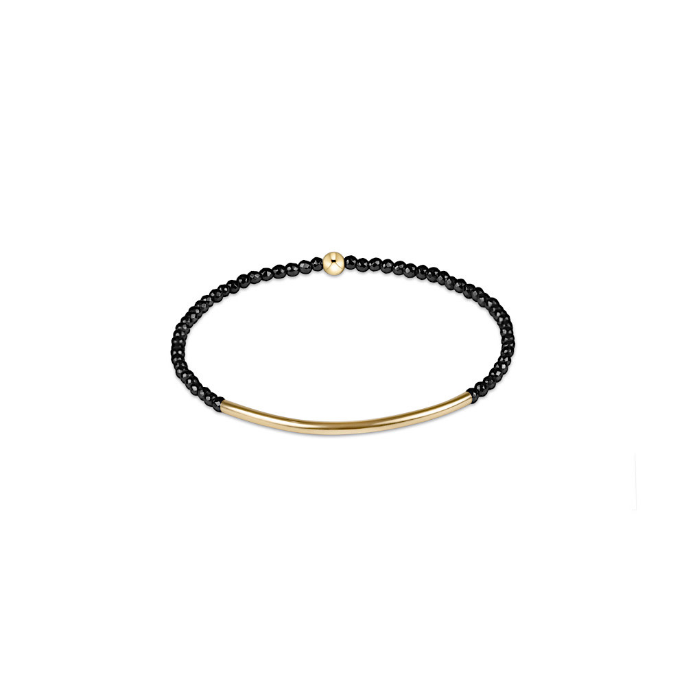 ENewton ENewton Gemstone Bracelet - Bliss Bar - Faceted Hematite 2mm