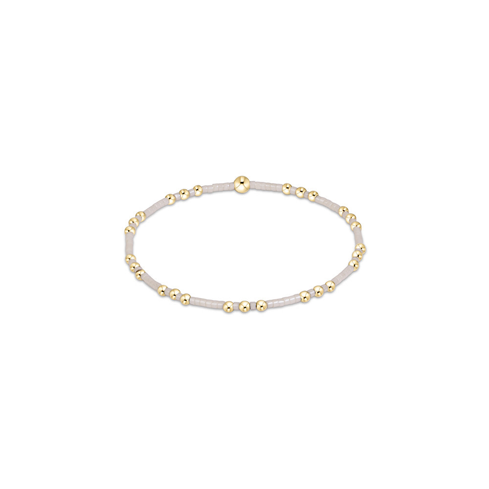 ENewton Hope Joy Beaded Bracelet - Milkshake
