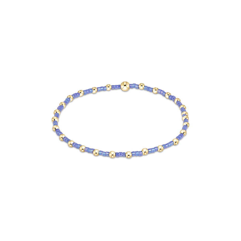 ENewton Hope Sincerity Beaded Bracelet - Bright Blue