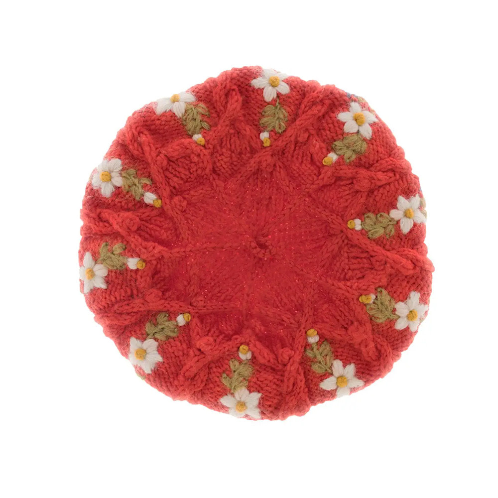 French Knot - Eleanor Beret - Red