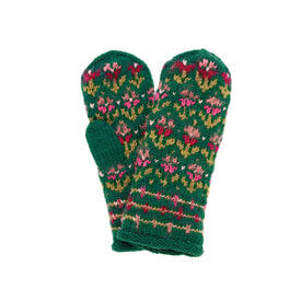 French Knot French Knot - Leelu Mittens - Green