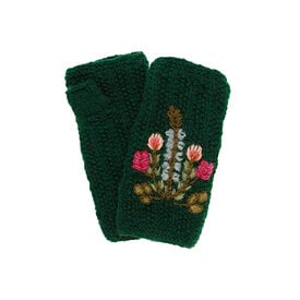 French Knot French Knot - Meadow Handwarmer - Dark Green