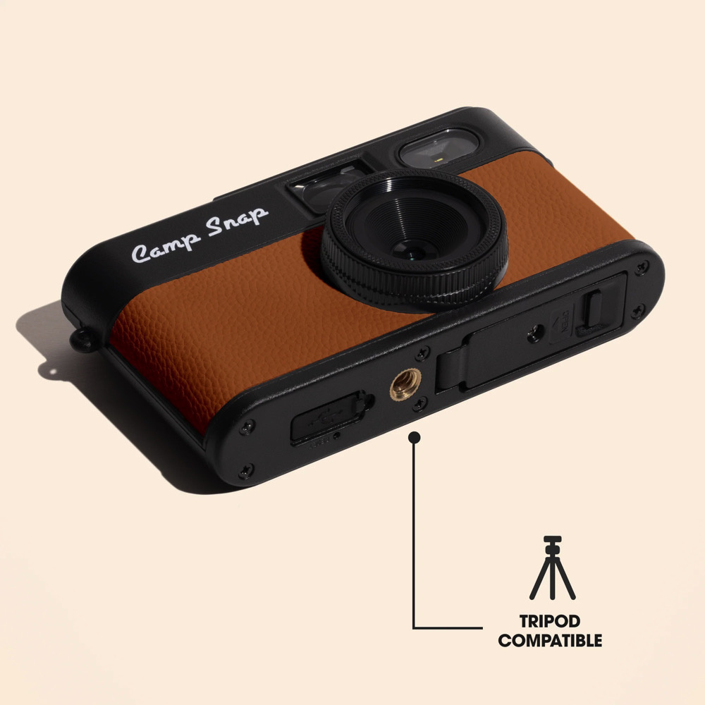 Camp Snap 2 Screen Free Digital Camera - Chestnut Brown