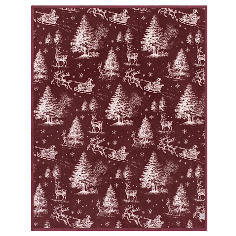 ChappyWrap Original Blanket - Santa Toile