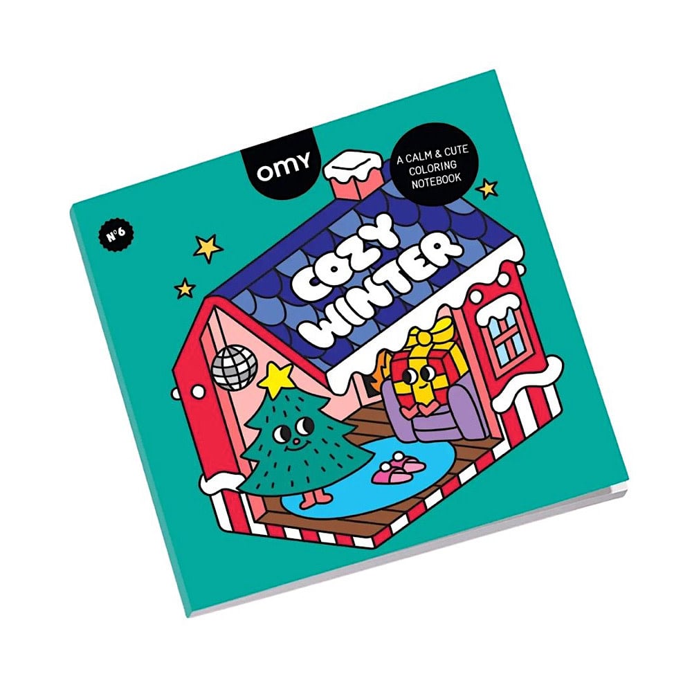 OMY OMY Cozy Art Coloring Book - Christmas