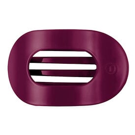 Teleties Teleties Flat Round Clip - Small - Mulberry