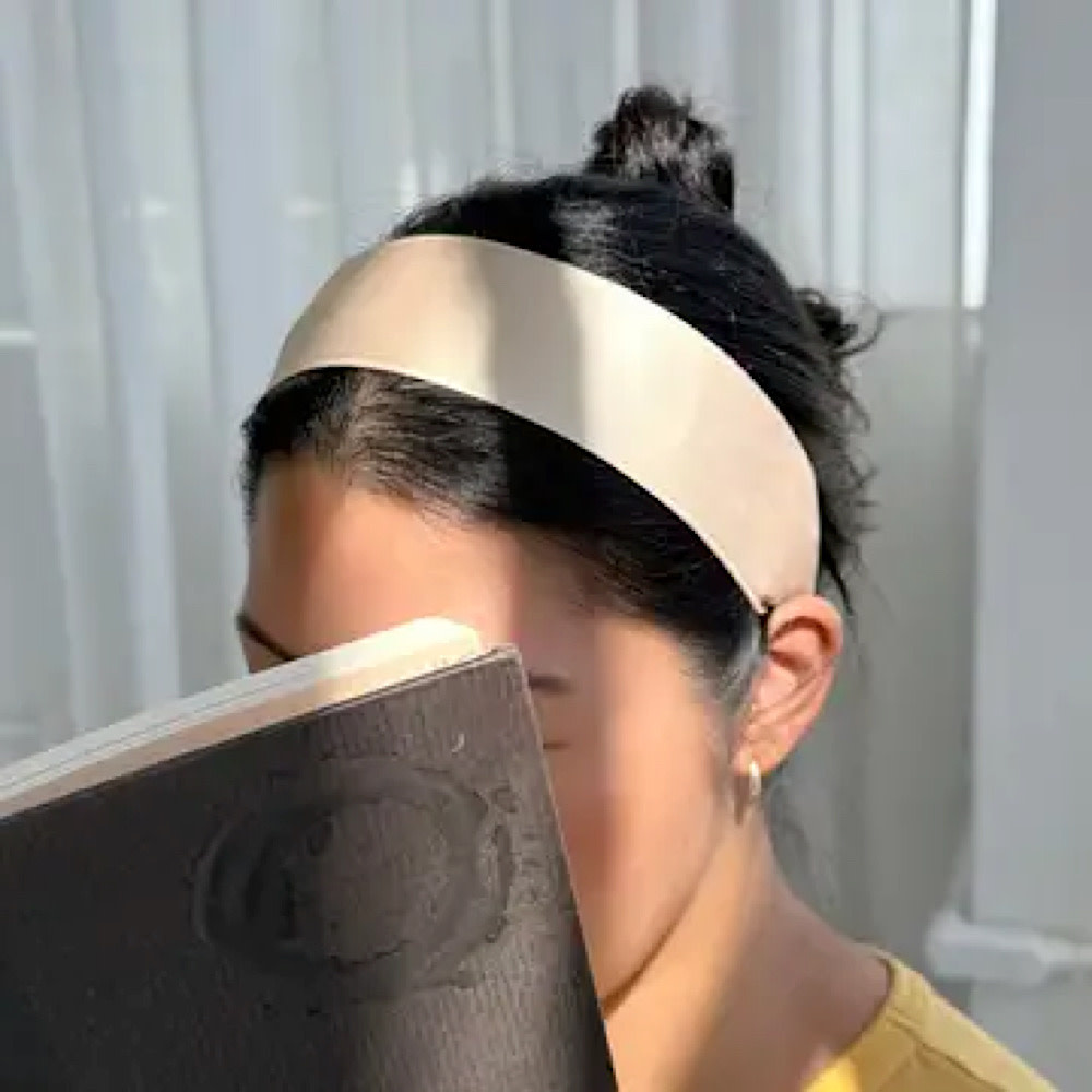 Le Bon Shoppe Olivia Headband - Champagne Gold
