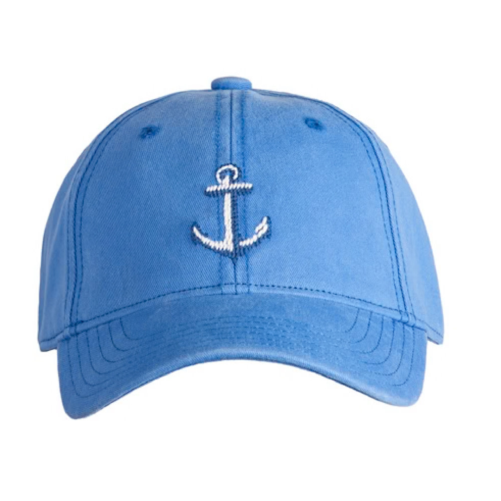 Harding Lane Kids Baseball Hat - Anchor - Light Blue