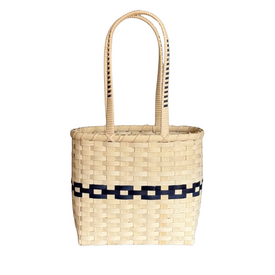  Underwater Weaving New England Lunch Basket - Natural & Navy
