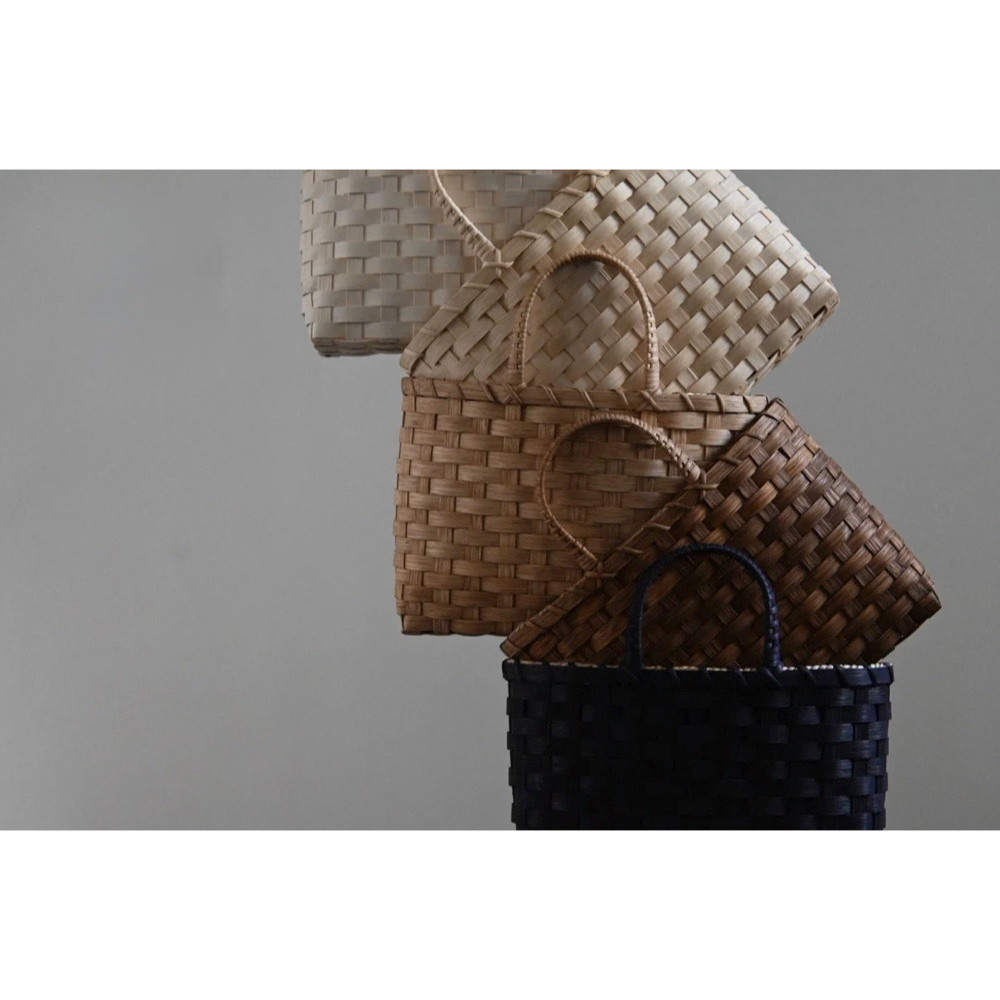 Underwater Weaving Perfect Tote Basket - Chocolate