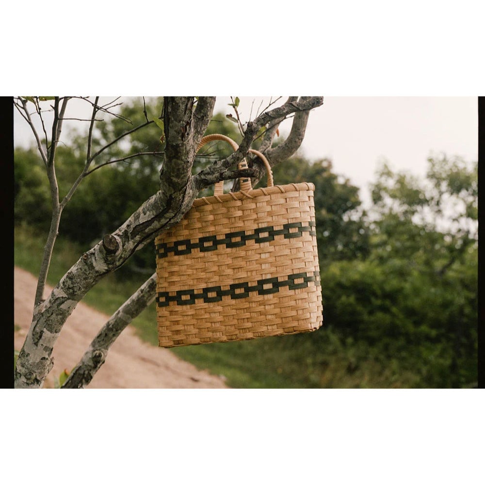Underwater Weaving New England Shopping Basket - Smoked & Hunter