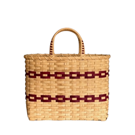  Underwater Weaving New England Shopping Basket - Smoked & Sumac