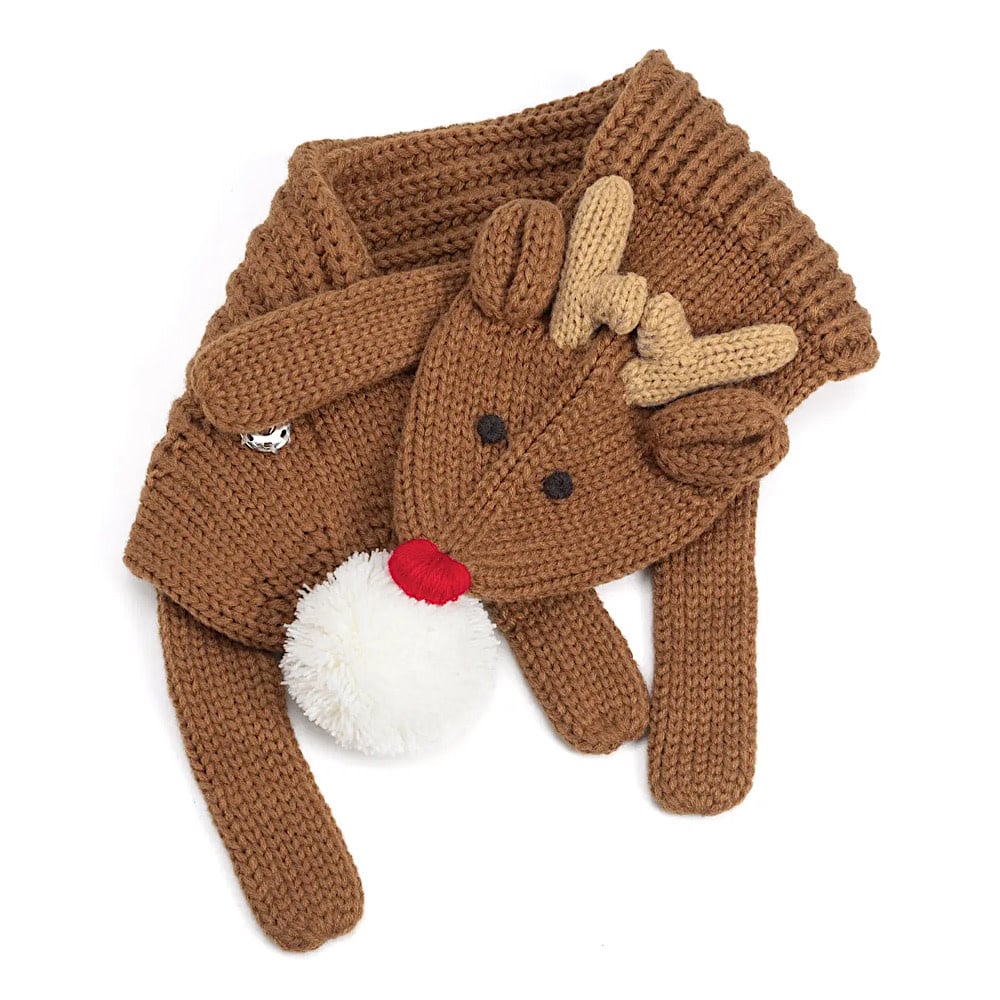 Peppercorn Kids Knitted Scarf - Rudolph