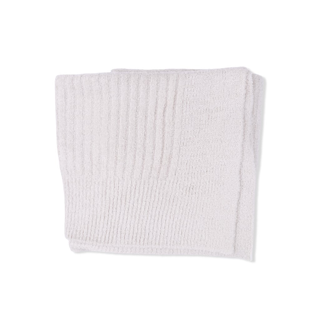 Angel Dear Chenille Blanket 30x30 - Natural