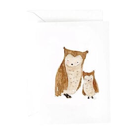 Emily Lex Studio Emily Lex Studio Mini Notecard - Baby Owl