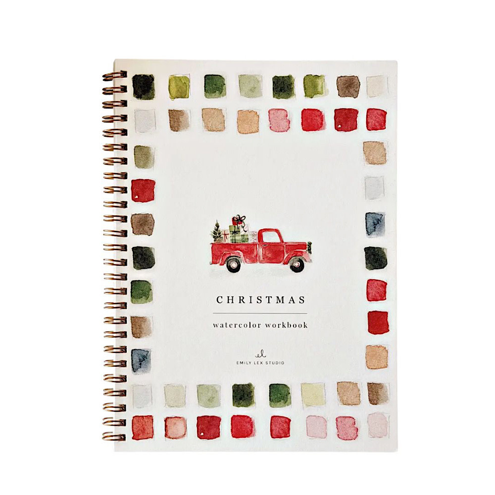Emily Lex Studio Emily Lex Studio Watercolor Workbook - Classic Christmas