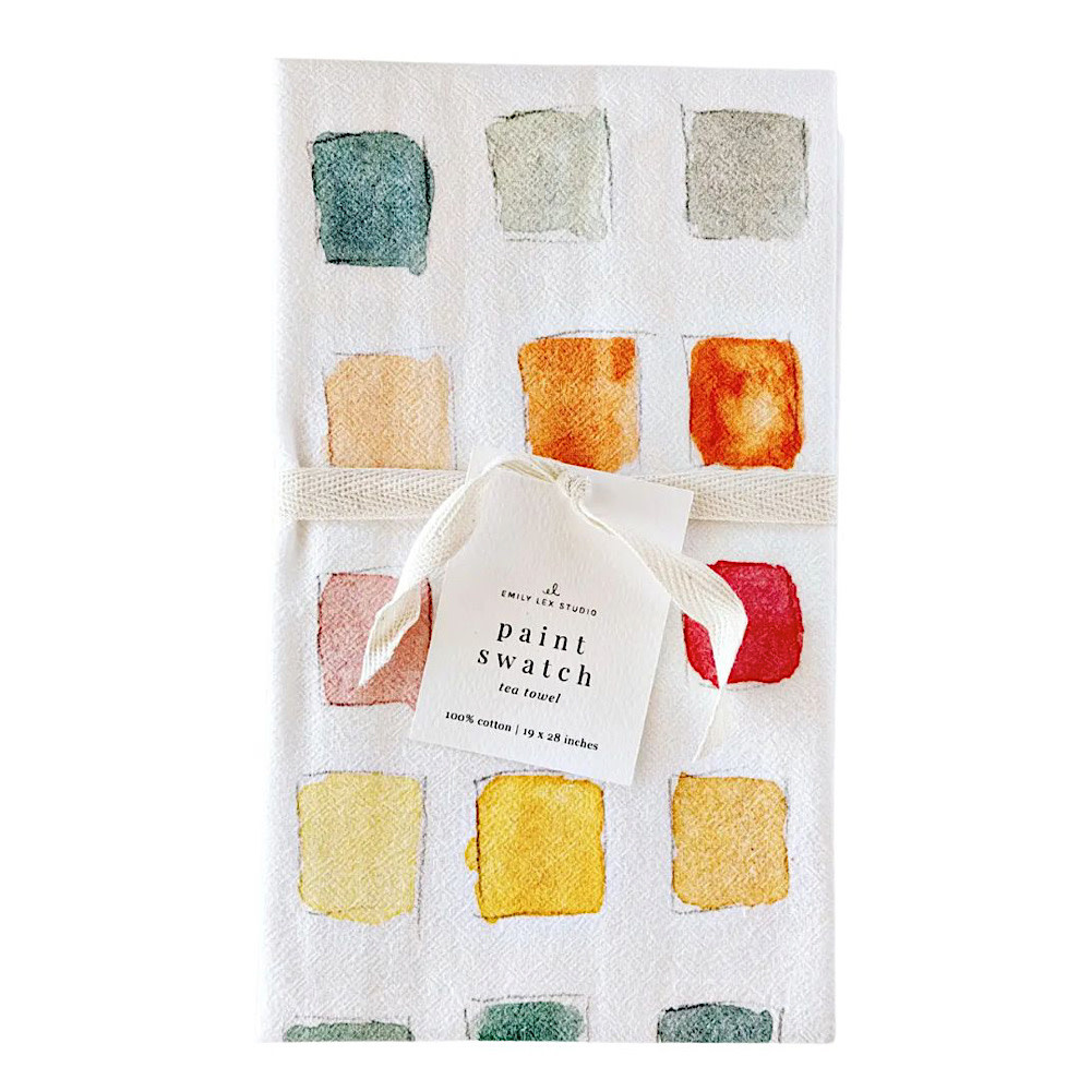 Emily Lex Studio Emily Lex Studio Tea Towel - Paint Swatch