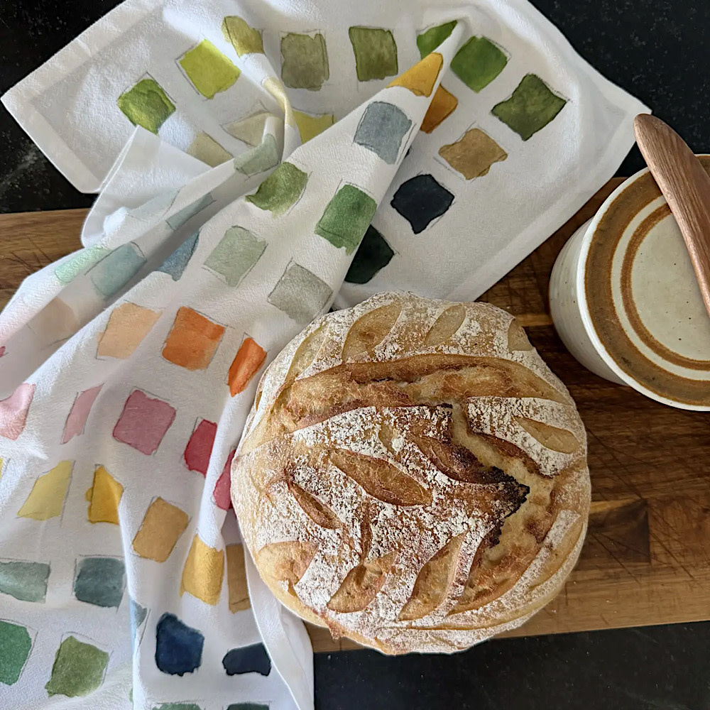 Emily Lex Studio Tea Towel - Paint Swatch
