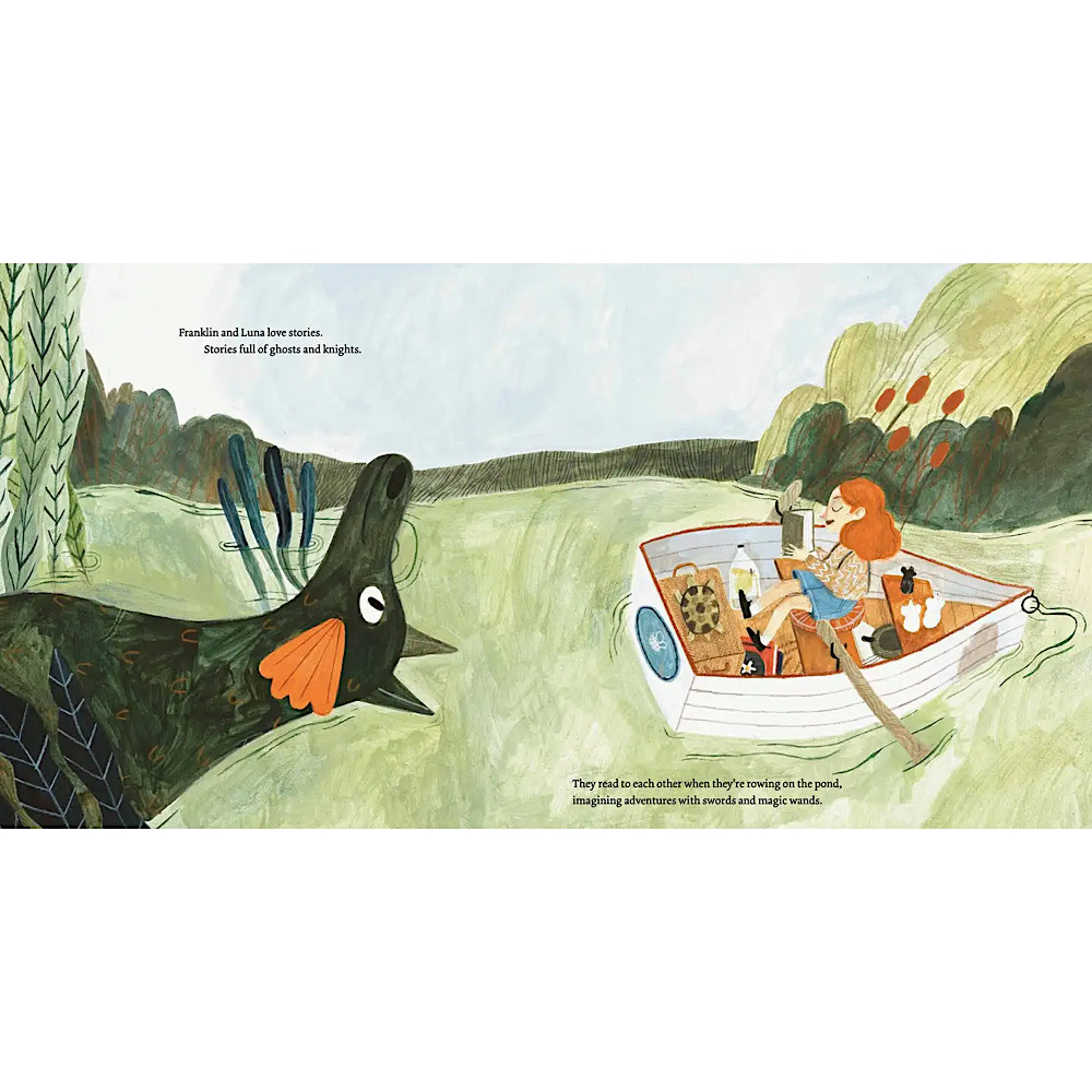 Franklin and Luna and the Book of Fairy Tales Hardcover Book