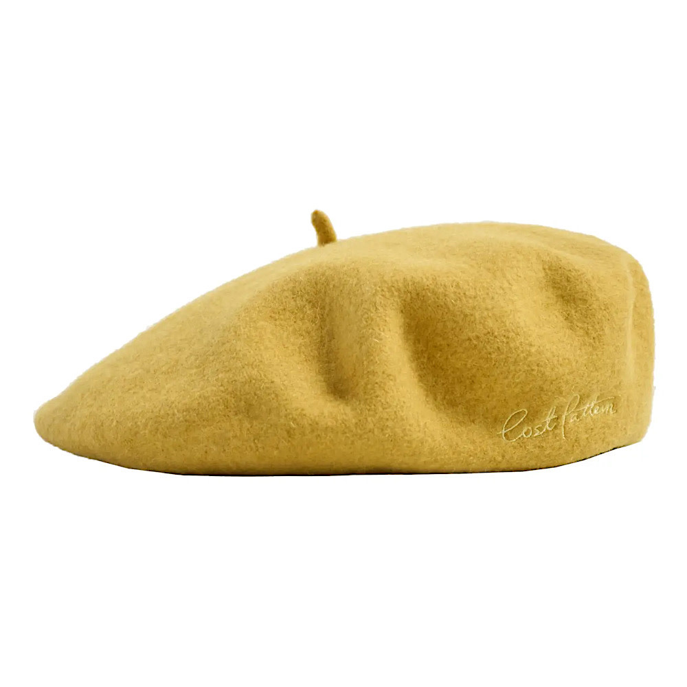 Lost Pattern NYC Lost Pattern Bon Chic Wool Beret - Ginger