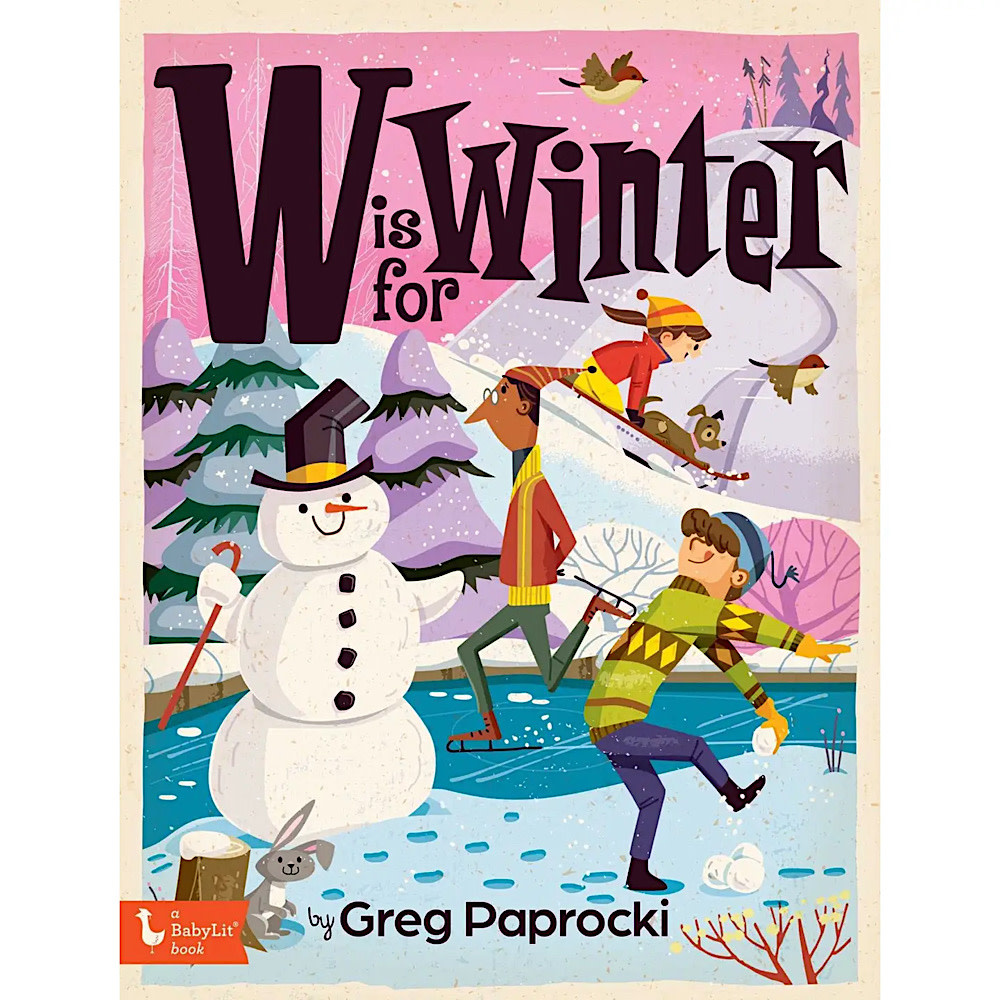 W Is For Winter Board Book